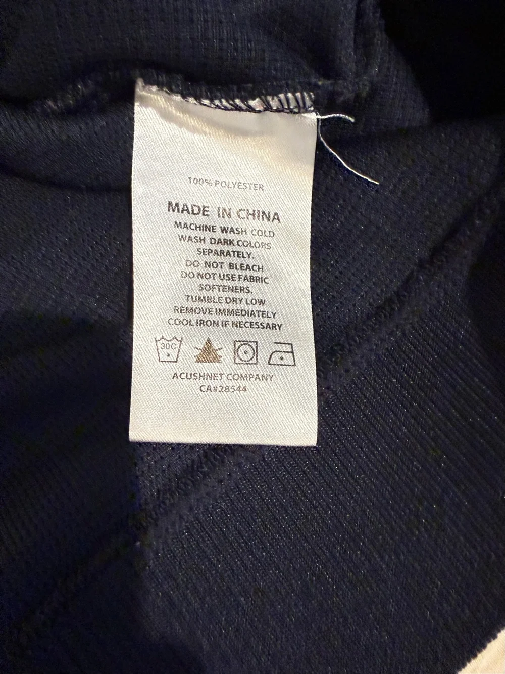 FootJoy Ribbed Mock-neck Half Zip Sweater in Navy NWOT XXL